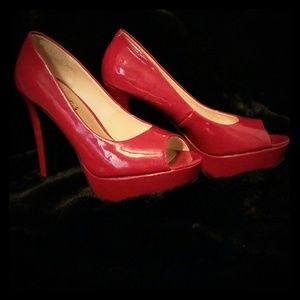 Candie's platform high heel shoes sz 6M
